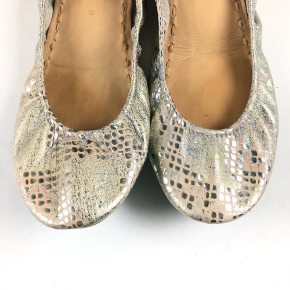 TIEKS Romantic Blush Ballet Flats Sz 9 - Picture 2 of 15